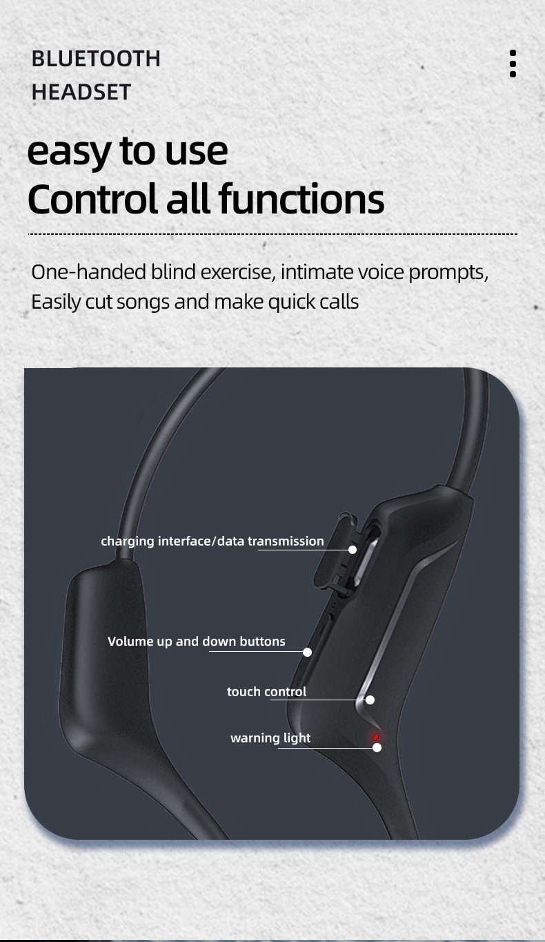 air conduction headphone h11 11