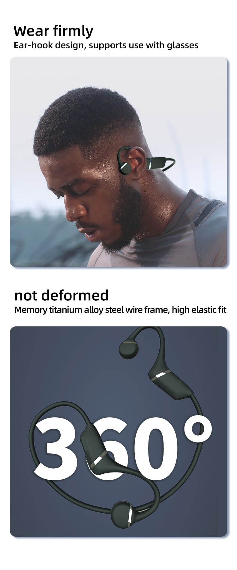 air conduction headphone h12 5