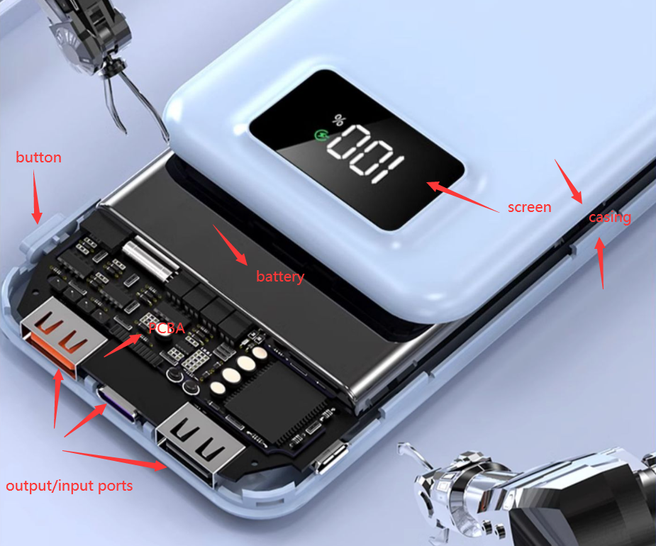 powerbank components